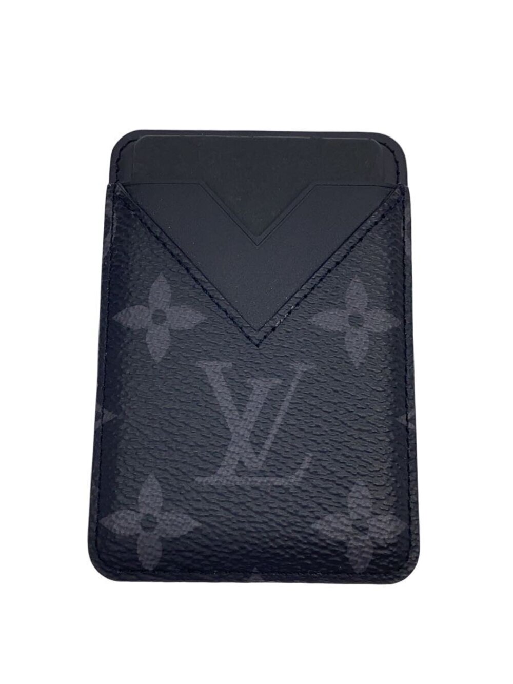 LOUIS VUITTON Card Case Wallet Black Monogram